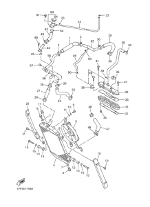 XVZ1300A Radiator. hose