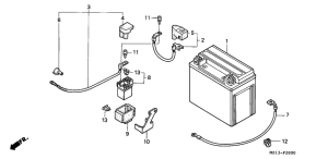 CB1000F Аккумулятор
