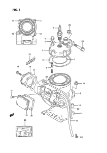 RM125 Цилиндр