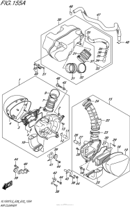 VL1500T Воздушный фильтр