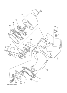 WR250Z Впускная система