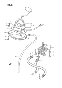 GSX1100 Топливный кран