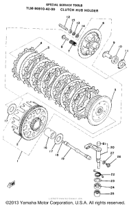 IT400F Сцепление