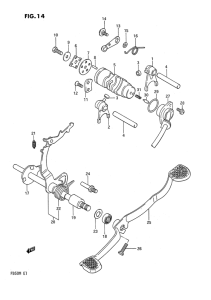 FB50 Переключение передач