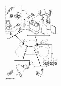 YZF-R125 Электрика 1