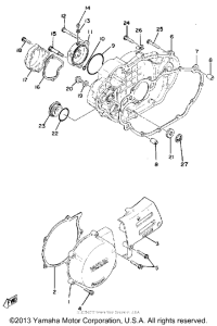 TT500F Боковые крышки