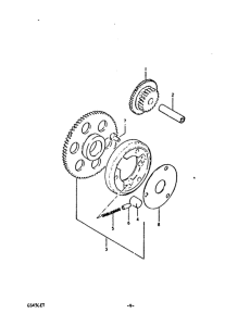 GS450 Муфта стартера