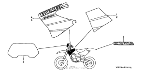 XR650R Stripes ('01)