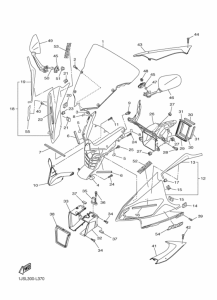 YZF-R6 Обтекатель 1