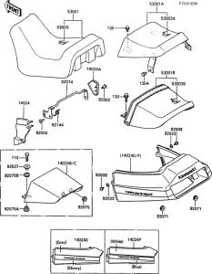 ZX600 Seat(1 / 2)