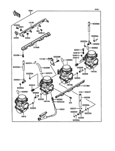 ZX400 Карбюратор
