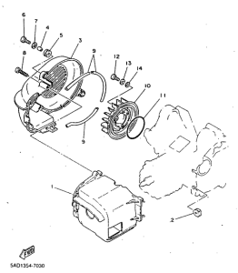 YN50 Air shroud. fan