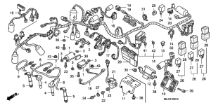 CB1300S Wire harness / ignition coi l