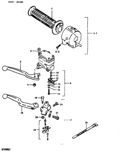 GT200 Right handle switch