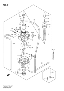 RM85 Carburetor assy