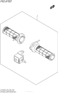 DL1000 (ABS) Optional (Grip Heater Set)