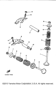 XT225G Клапана
