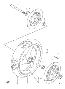 GSX-R1100 Transom + tube