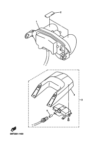 YZF-R6 Taillight unit ass`y