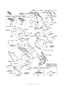 EX300 Cowling Lowers (Bdf-Bef)