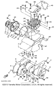 TDM850EC Боковые крышки