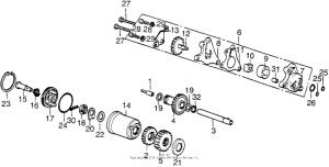 XL250 Oil pump + oil filter