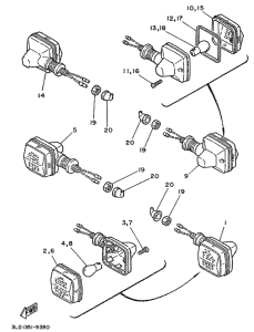 XTZ750 Поворотники