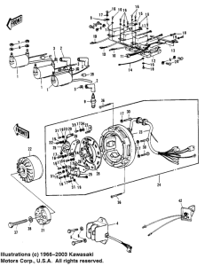  Ignition / generator / regulator