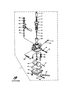 QB50 Tobera  carburador
