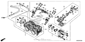  Корпус Дросселя