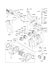 ZR1200 Воздушный фильтр