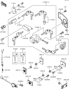EN500 Замок зажикания