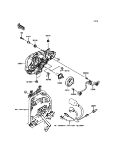 KLE250 ヘッドライト