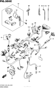 VZ1500 Wiring Harness (Vz1500L7 E33)