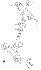 RGV250 Траверса нижняя