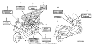 FSC600 (ABS) Лейбл предостережения