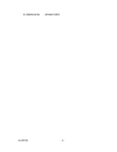 VL125 Catalog preface