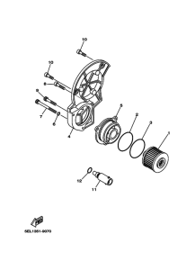 XVS1100 XVS11W Маслоочиститель