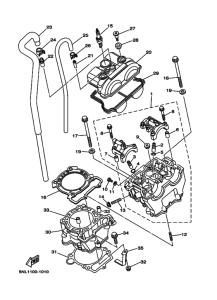 WR250F Цилиндр