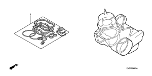 CR125R Комплект прокладок