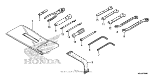 GL1800 (ABS) Инструмент
