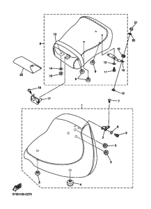 XVS1100AT XVS11ATW Пружина
