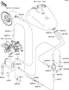 VN1500 Топливная система