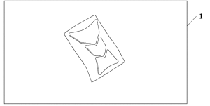 XL125V Tank pad honda wing logo