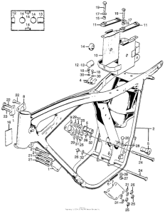 CB175 Cb / cl175frame