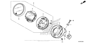 CMX300 Спидометр