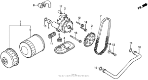 PC800 Масляный насос