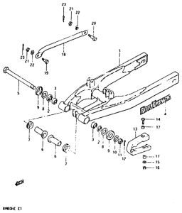 RM80 Маятник задний