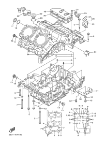 VMX17 Картер двигателя