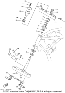 XVS1100APC Управление